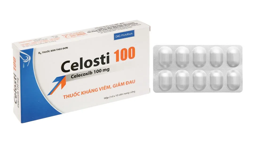 Celosti 100mg DHG (H/20v) – Giảm đau, chống viêm xương khớp hiệu quả